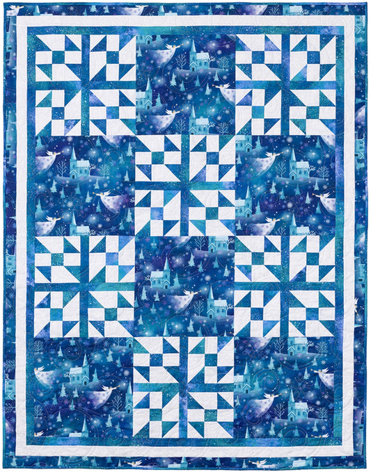 Quick Christmas 3 - Yard Quilts - By Fran Morgan for Fabric Cafe' - Features 8 new Quilts
