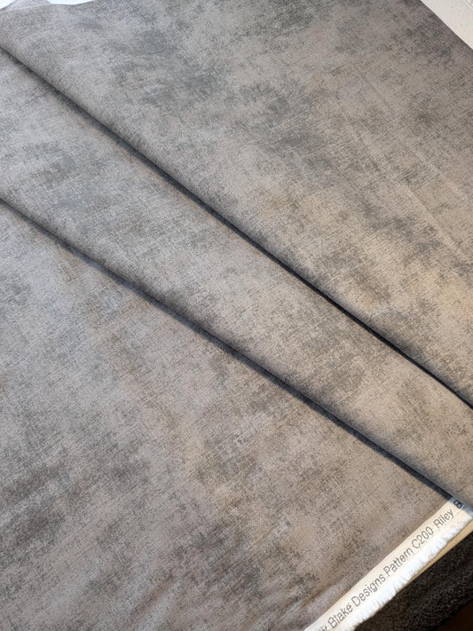 Blender in Granite Gray - Riley Blake - Yardage by the Half Yard - Basic Shade C200-11 - Granite - High Quality Quilt Cotton