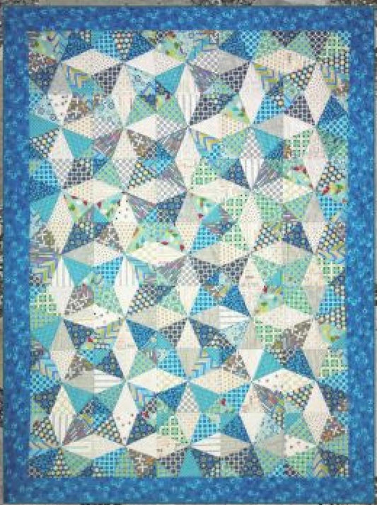 Marco Polo Quilt Pattern Use Spider Web Ruler to Make this Striking Quilt