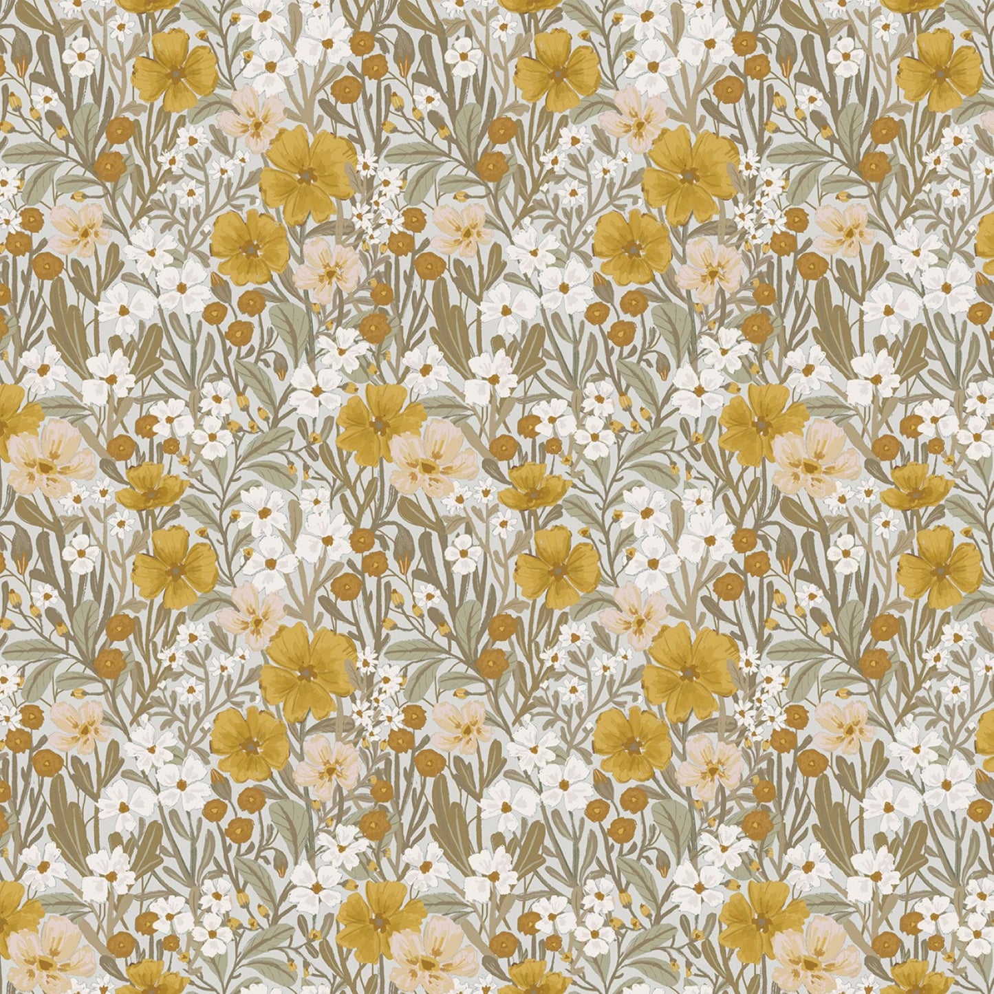 Willow 3 Fat Quarter Bundle - Forest Hedgehog and Bunny Fabrics Woodland Cool Colors