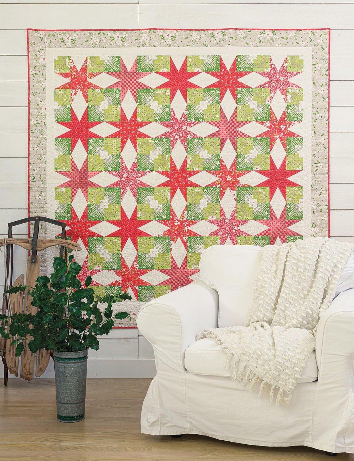 You've Got a Point Quilt Pattern Book by Anna Dineen - 10 Quilts - Ruler Sets Needed (Tri Recs or Block Loc Square) or use Templates  inside