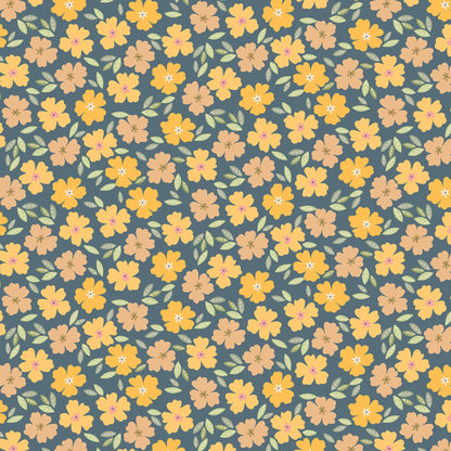 The Bees Knees Fabric Collection from Dear Stella Five Bolts of Quilting Cotton by the Half Yard Bees in Blue and Green with Modern Design