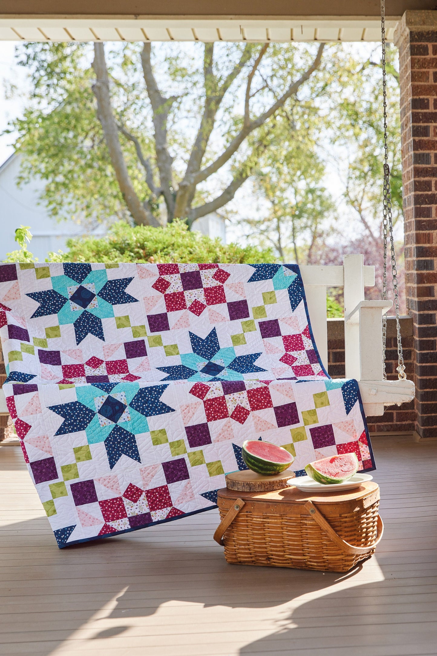 Barn Star Quilt Book Quilt Pattern Book Features 20 Starry Blocks and 7 Quilts by Shelley Cavanna