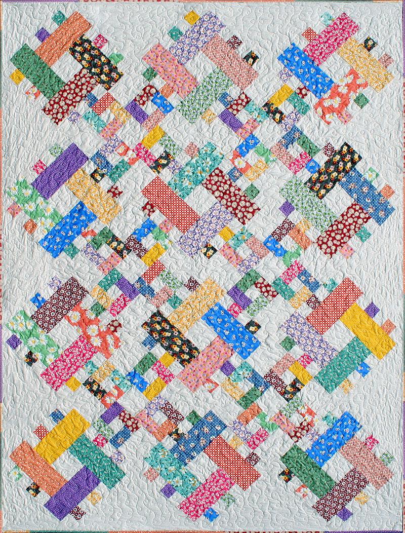 Turning Twenty Hope Chest Original Book Quilt Pattern Book 1930s Project Scrappy By Tricia Cribbs Use Fat Quarters or Coordinates Easy Quilt