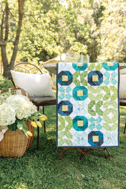 Flower Farm Sampler Quilt Book Quilt Pattern Book 18 Flower Blocks and 7 Quilts by Shelley Cavanna Star Flower Blocks Barn Star