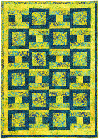 Make it Easy 3 - Yard Quilts - By Donna Robinson for Fabric Cafe' - Features 8 new Quilts