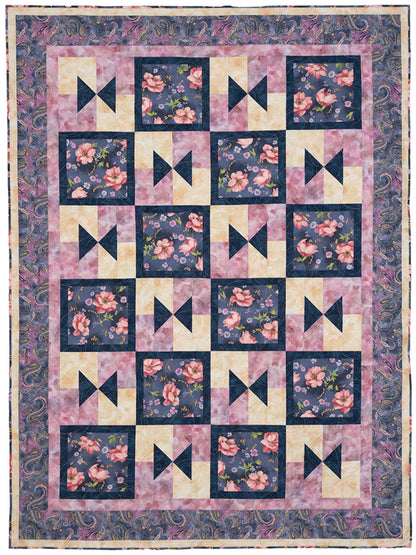 5 Yard Quilt Fabulous 5 New Book 8 Quilt Patterns by Donna Robinson and Fran Morgan for Fabric Cafe' Use Five Fabrics  Lap Queen King