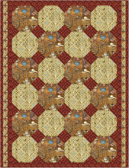 Snowball - Three Yard Quilt by Fabric Cafe' - Small Packaged Quilt Pattern
