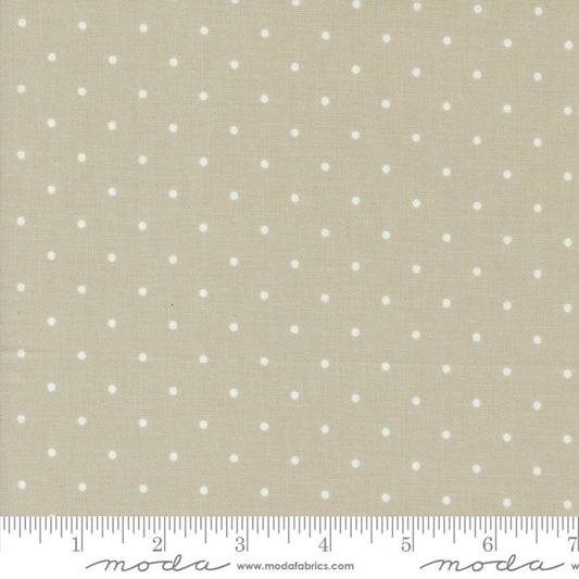 Magic Dot Yardage Fabric Colors with Dot by Moda Yardage Priced by the Half Yard Flax and Cherry Red