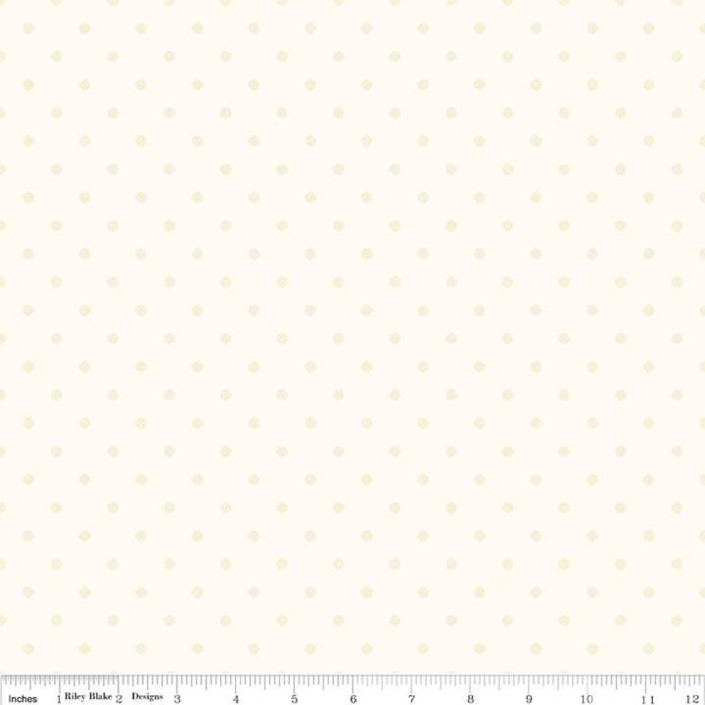 Fabric is smooth combed cotton Quilt Cotton.  Dots are not raised as in vintage fabrics