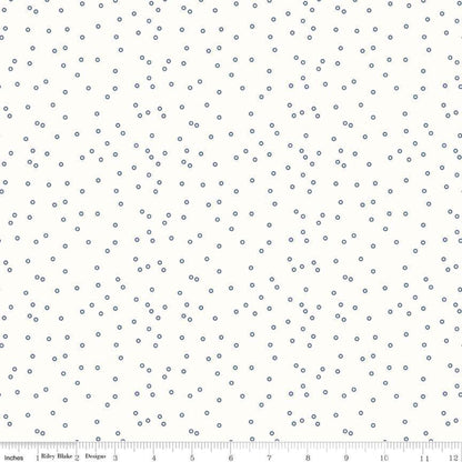 Background Light Fabric Options Green Denim Gray or Cayenne Lori Holt for Riley Blake Yardage by the Half Yard Bee Backgrounds Collection