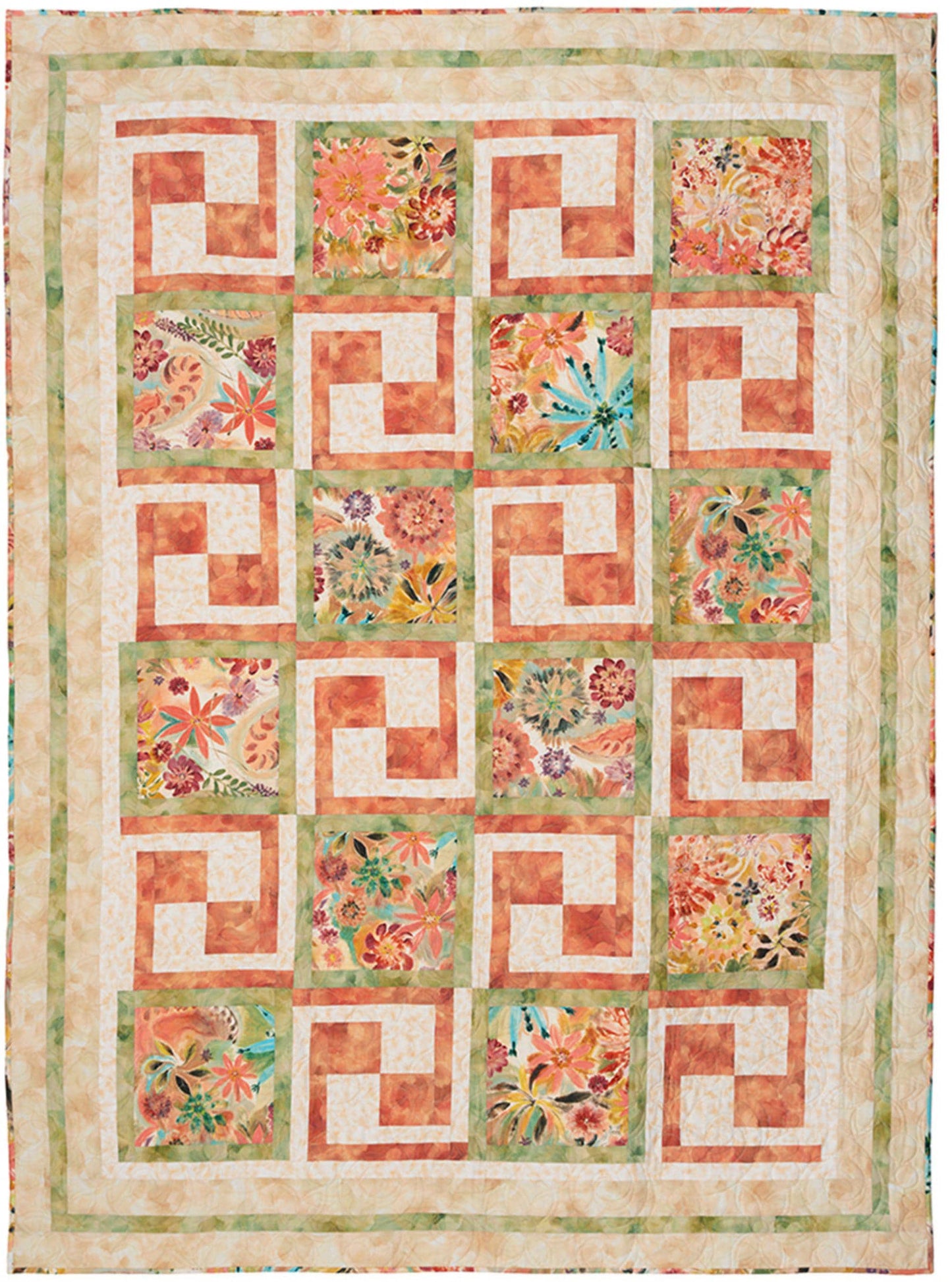 5 Yard Quilt Fabulous 5 New Book 8 Quilt Patterns by Donna Robinson and Fran Morgan for Fabric Cafe' Use Five Fabrics  Lap Queen King