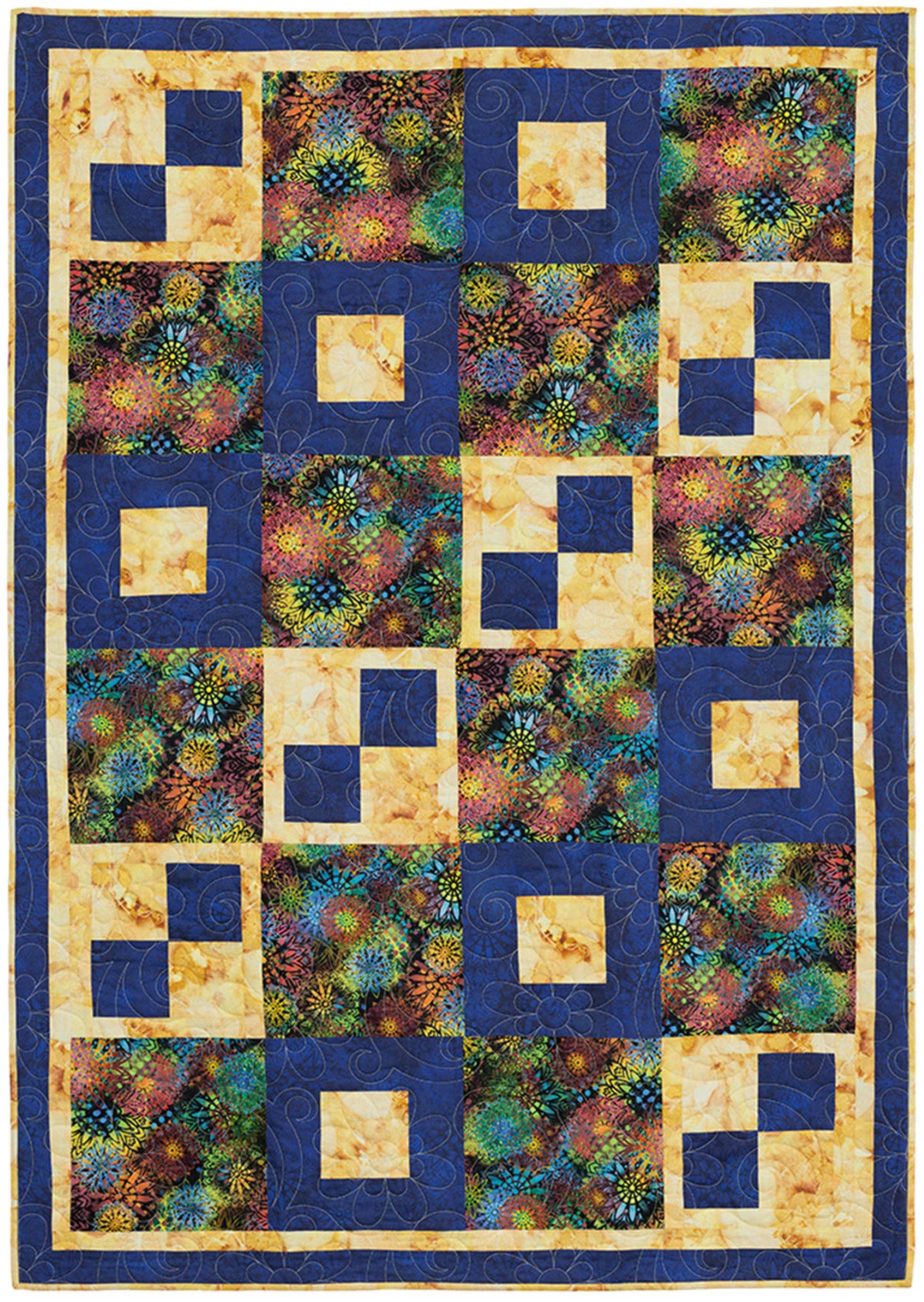 Make it Easy 3 - Yard Quilts - By Donna Robinson for Fabric Cafe' - Features 8 new Quilts