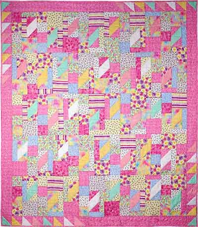 Turning Twenty Feelin' Groovy Original Book  Quilt Pattern Book 14 Projects- By Tricia Cribbs Use Fat Quarters or Coordinates Easy Quilt
