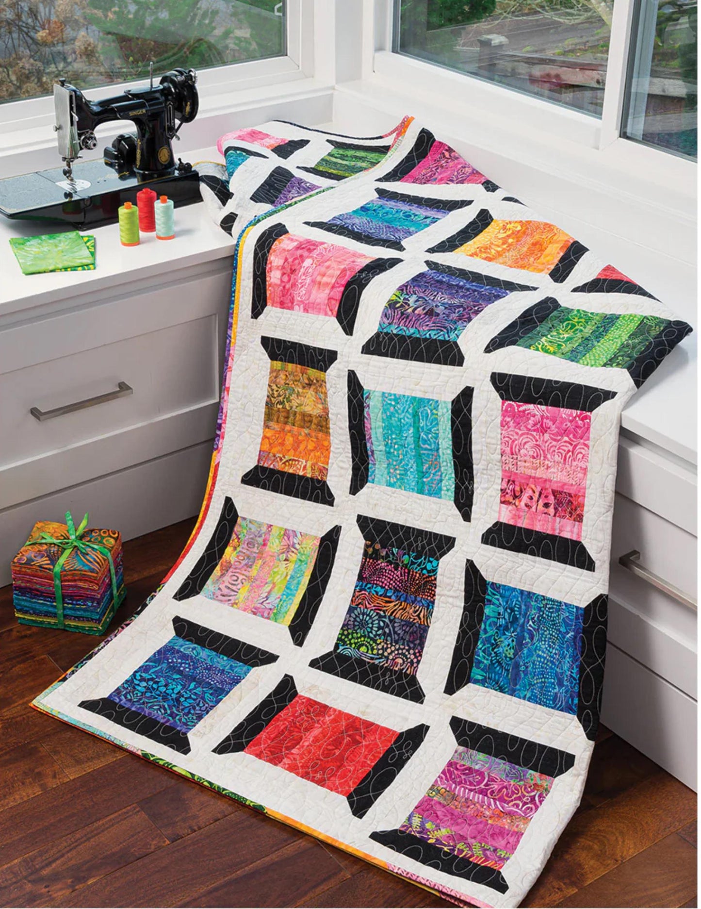 Quilt Pattern Book Stashtastic 2 Make it Scrappy or Match 12 Patterns from Doug Leko Fat Quarter or Stash Friendly Gift Quilts Queen Lap