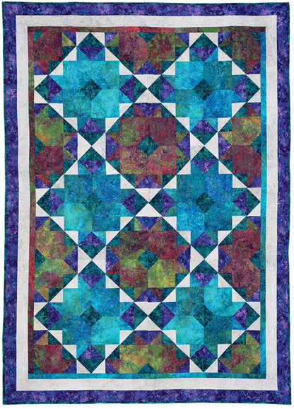 5 Yard Quilt Fabulous 5 New Book 8 Quilt Patterns by Donna Robinson and Fran Morgan for Fabric Cafe' Use Five Fabrics  Lap Queen King