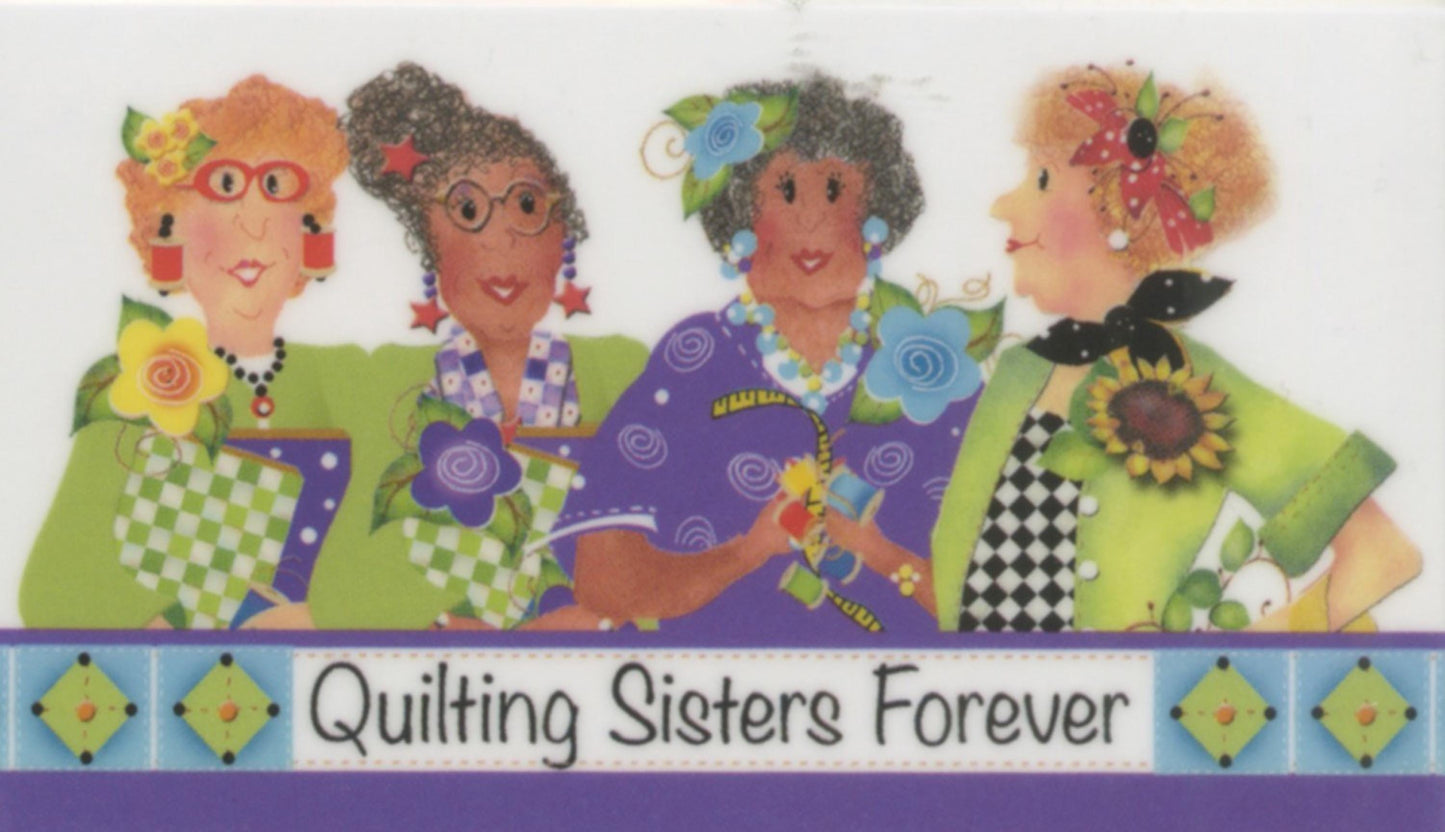 Quilt Gift For Friend Small Thoughtful Gift Magnets Quilt Themed - Small Laminated Magnets 2 x 3.5 inch