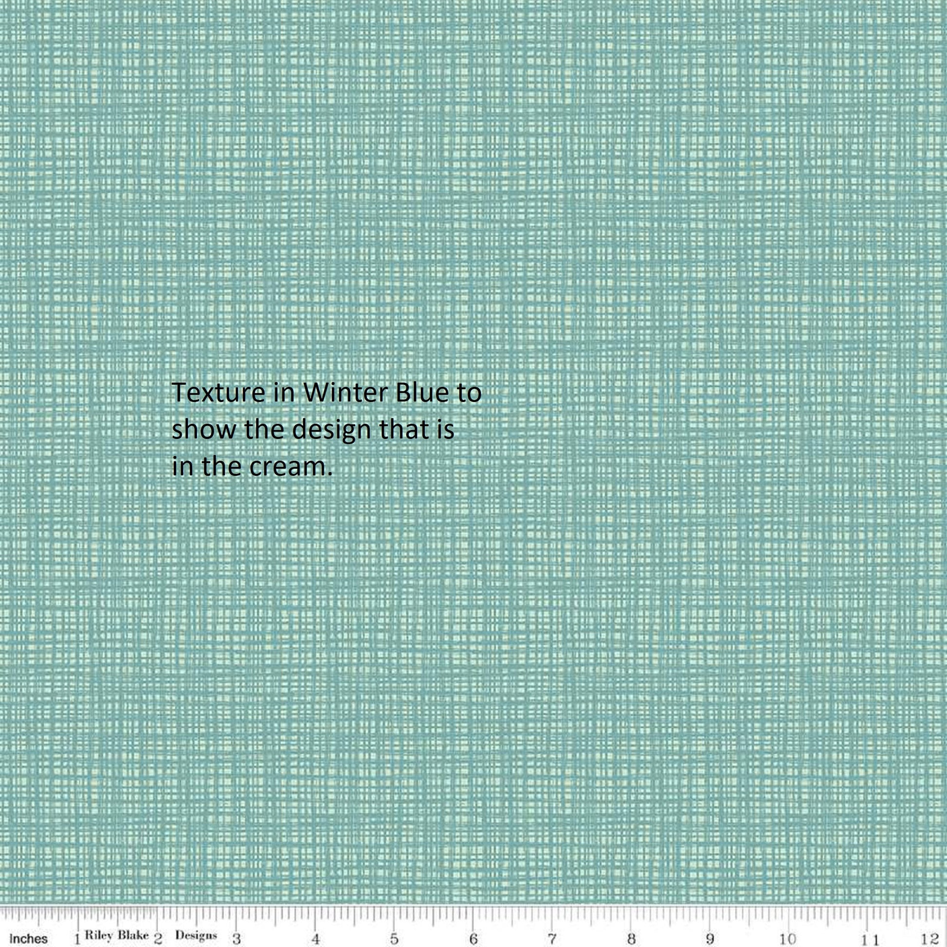 Cream Tonal Fabrics (Three Choices) : Texture and Blossom for Riley Blake Yardage by the Half Yard