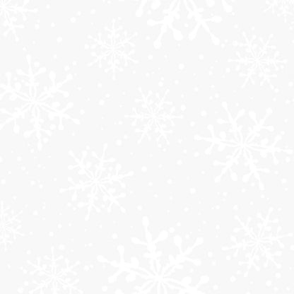 White Tonal Prints 5 Choices Snowflake Pretty Petals or Loopy Daisy Lacy Vine Tiny Dots Yardage by the Half Yard Maywood Studio Solitaire