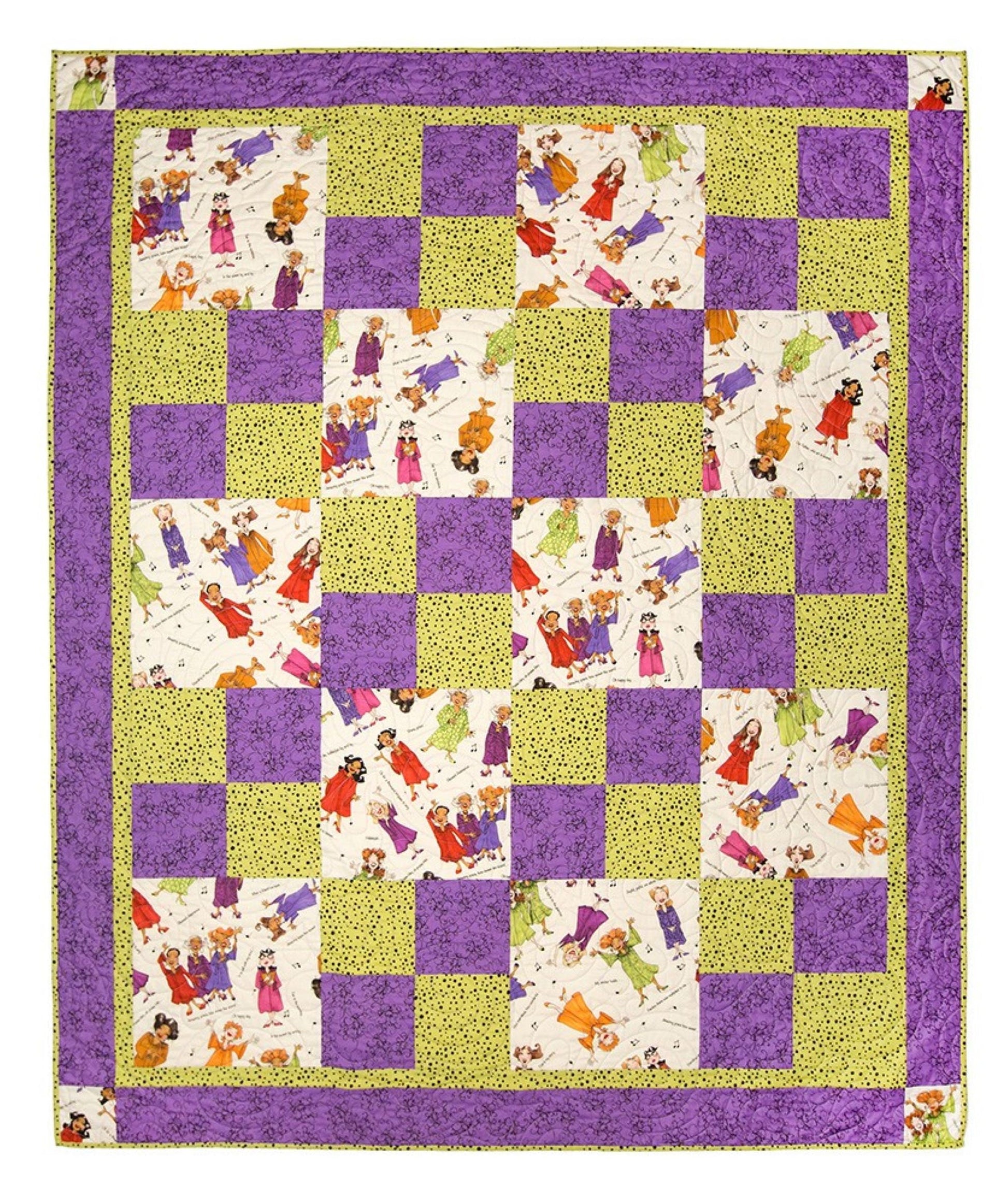 3 Yard Quilt Favorites Book - 8 Quilt Patterns - by Donna Robinson for Fabric Cafe'