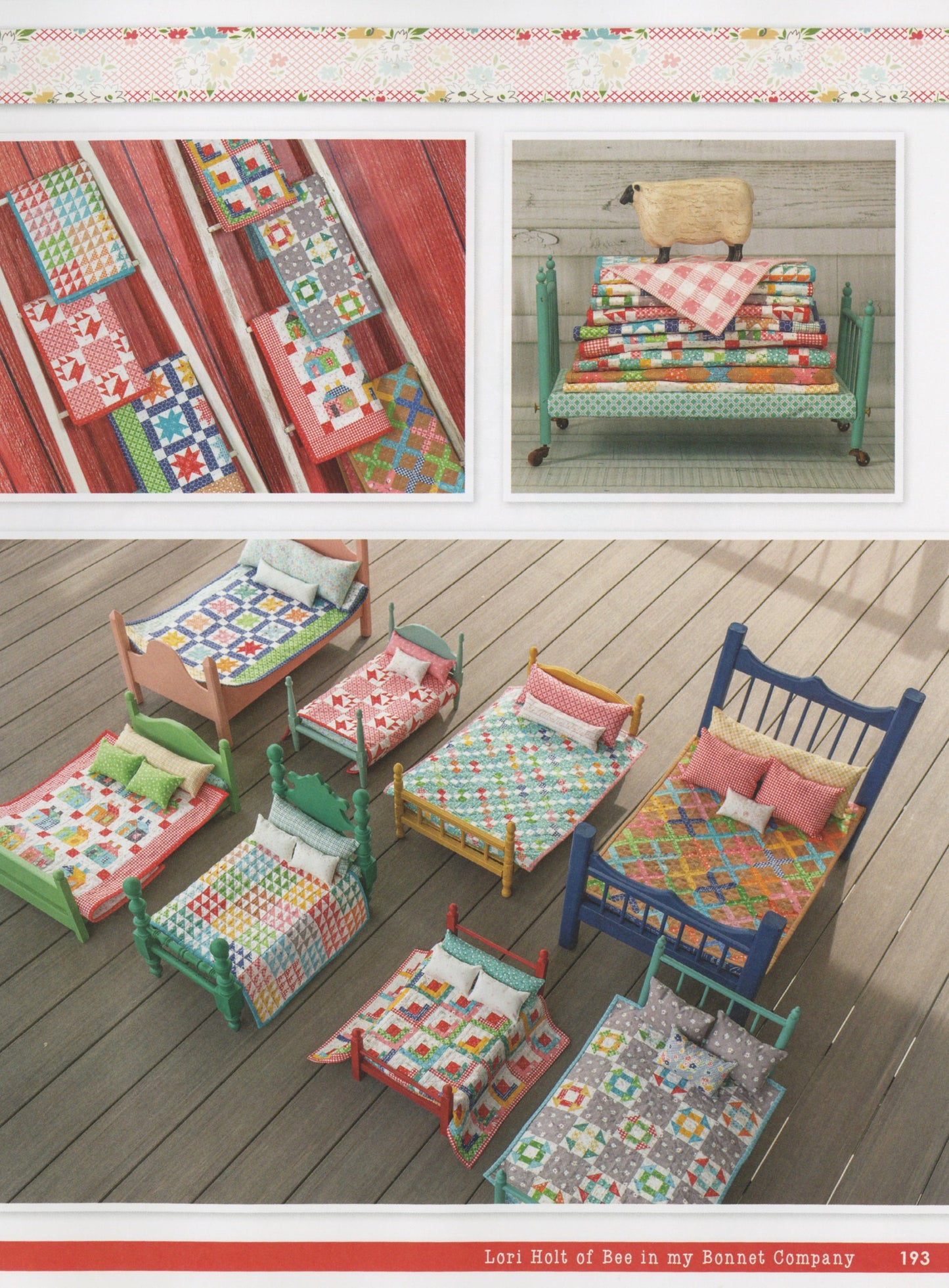 Farm Girl Vintage 2 - Quilt Pattern Book - By Lori Holt of Bee in my Bonnet - 45 new Blocks