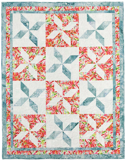 Quick Christmas 3 - Yard Quilts - By Fran Morgan for Fabric Cafe' - Features 8 new Quilts
