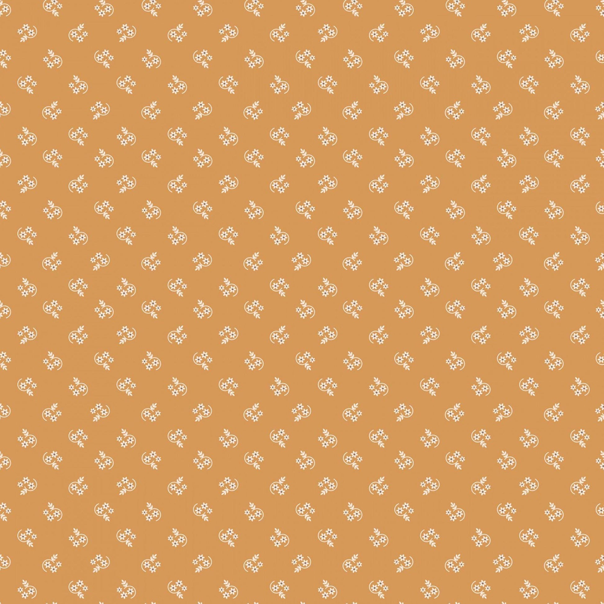Mercantile Fabric Yardage Sold by the Half Yard by Lori Holt for Riley Blake Small Prints Red and Gold