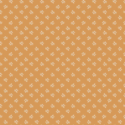 Mercantile Fabric Yardage Sold by the Half Yard by Lori Holt for Riley Blake Small Prints Red and Gold