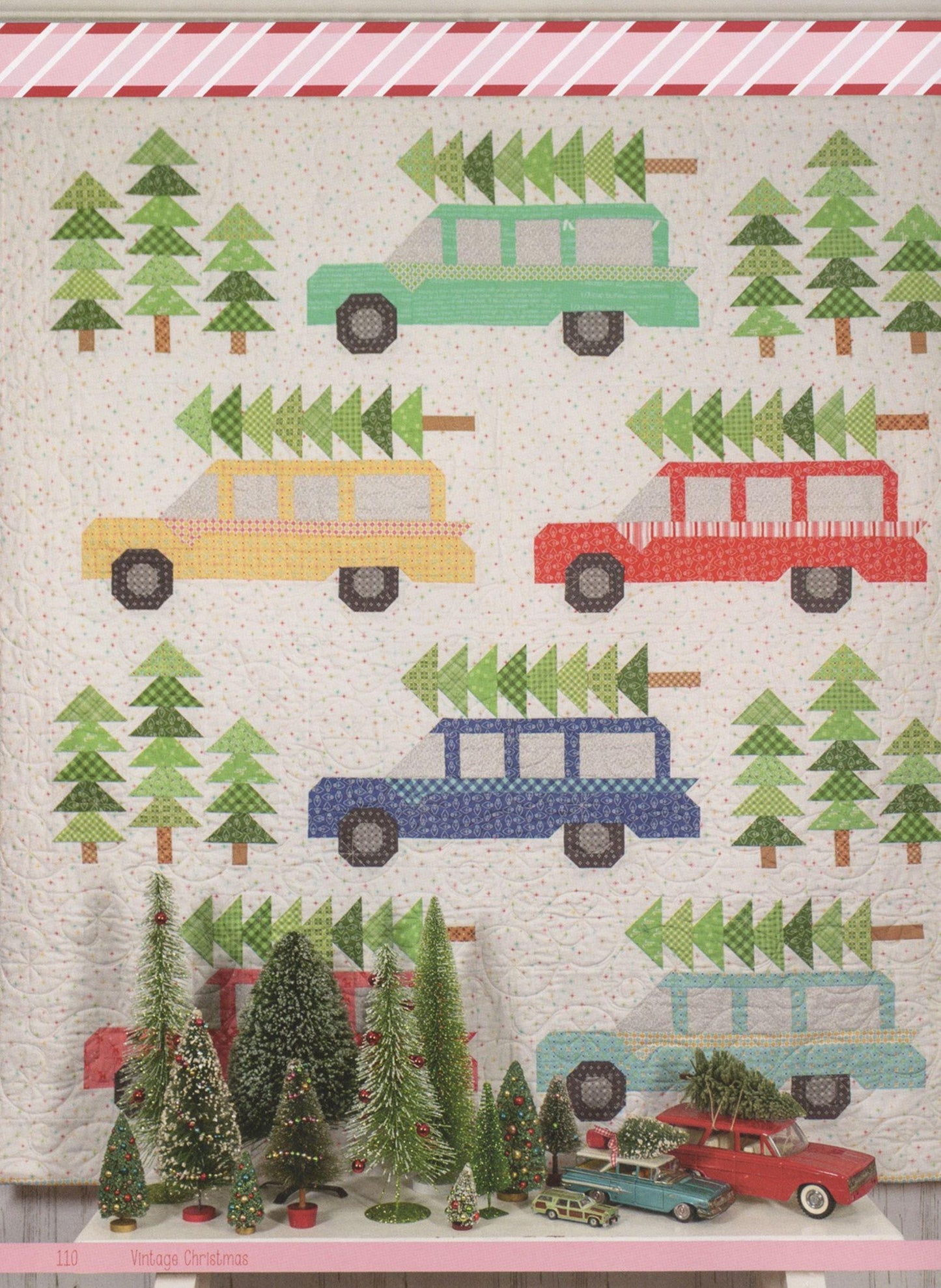 Vintage Christmas - Quilt Pattern Book - By Lori Holt of Bee in my Bonnet - 42 Blocks and 28 Projects to Fill your House with Love