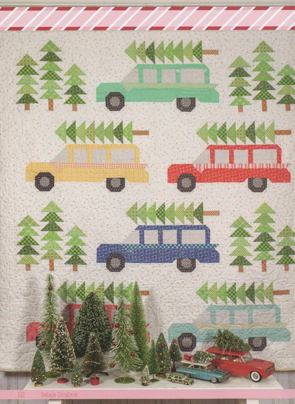Vintage Christmas - Quilt Pattern Book - By Lori Holt of Bee in my Bonnet - 42 Blocks and 28 Projects to Fill your House with Love