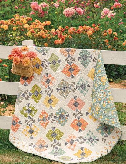 You've Got a Point Quilt Pattern Book by Anna Dineen - 10 Quilts - Ruler Sets Needed (Tri Recs or Block Loc Square) or use Templates inside