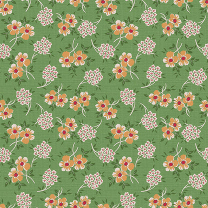 Home Town Holiday 5 Choices by Lori Holt for Riley Blake Yardage by the Half Yard Hometown Florals Quilted Snowman