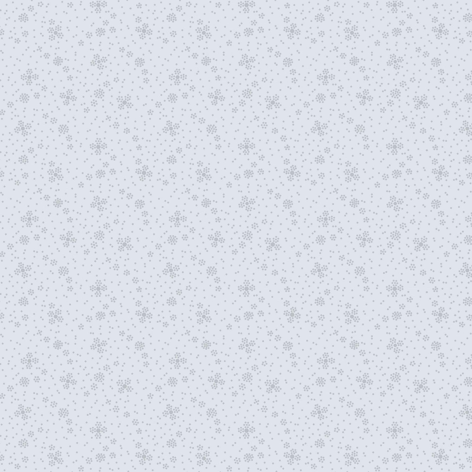 Gray Tonal - Cream & Sugar XII - Dotted Ditsy Design by Studio E - Yardage by the Half Yard