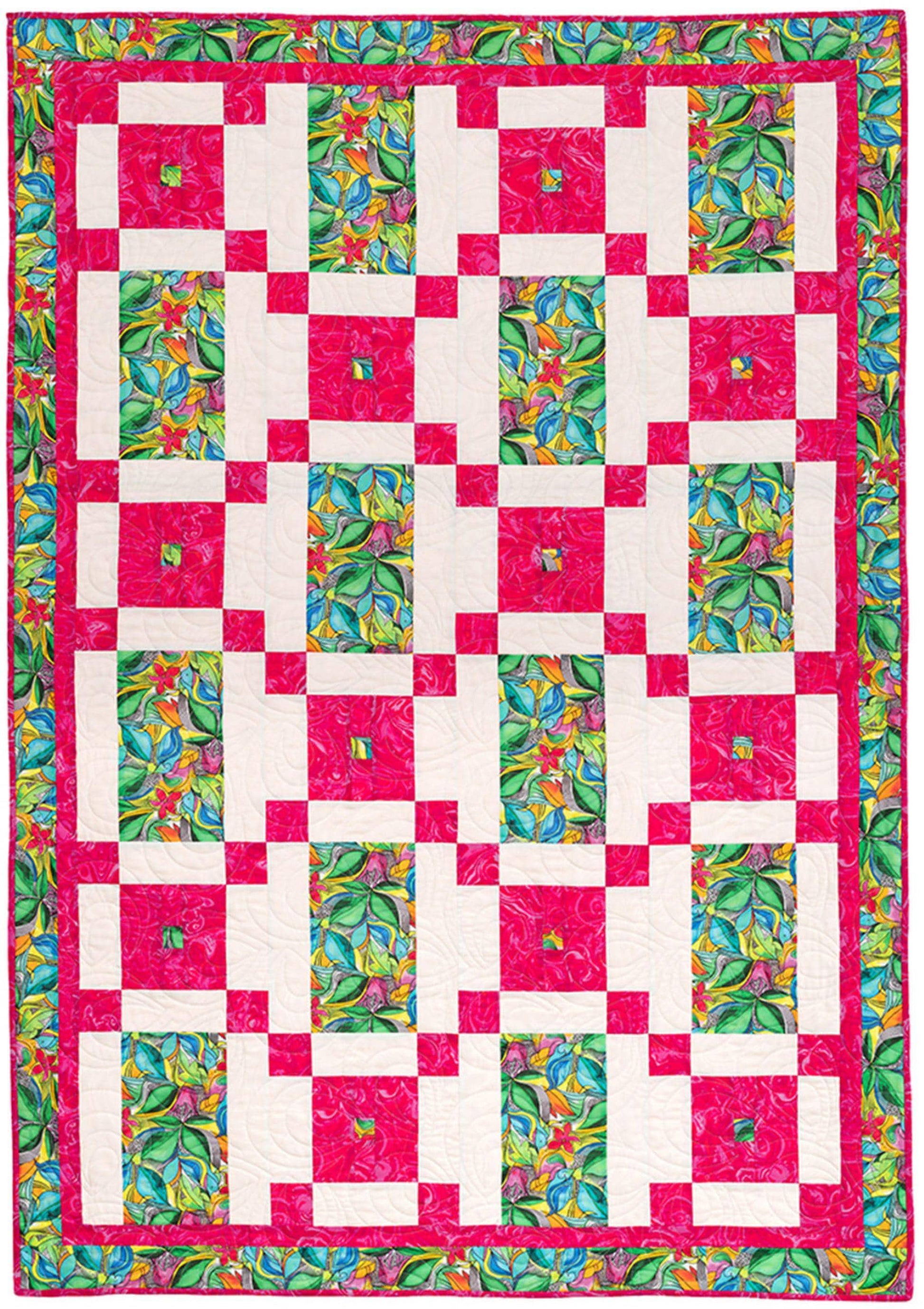 Make it Easy 3 - Yard Quilts - By Donna Robinson for Fabric Cafe' - Features 8 new Quilts