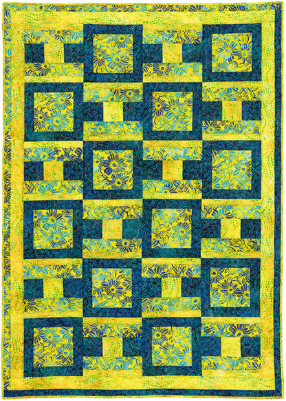 Make it Easy 3 - Yard Quilts - By Donna Robinson for Fabric Cafe' - Features 8 new Quilts