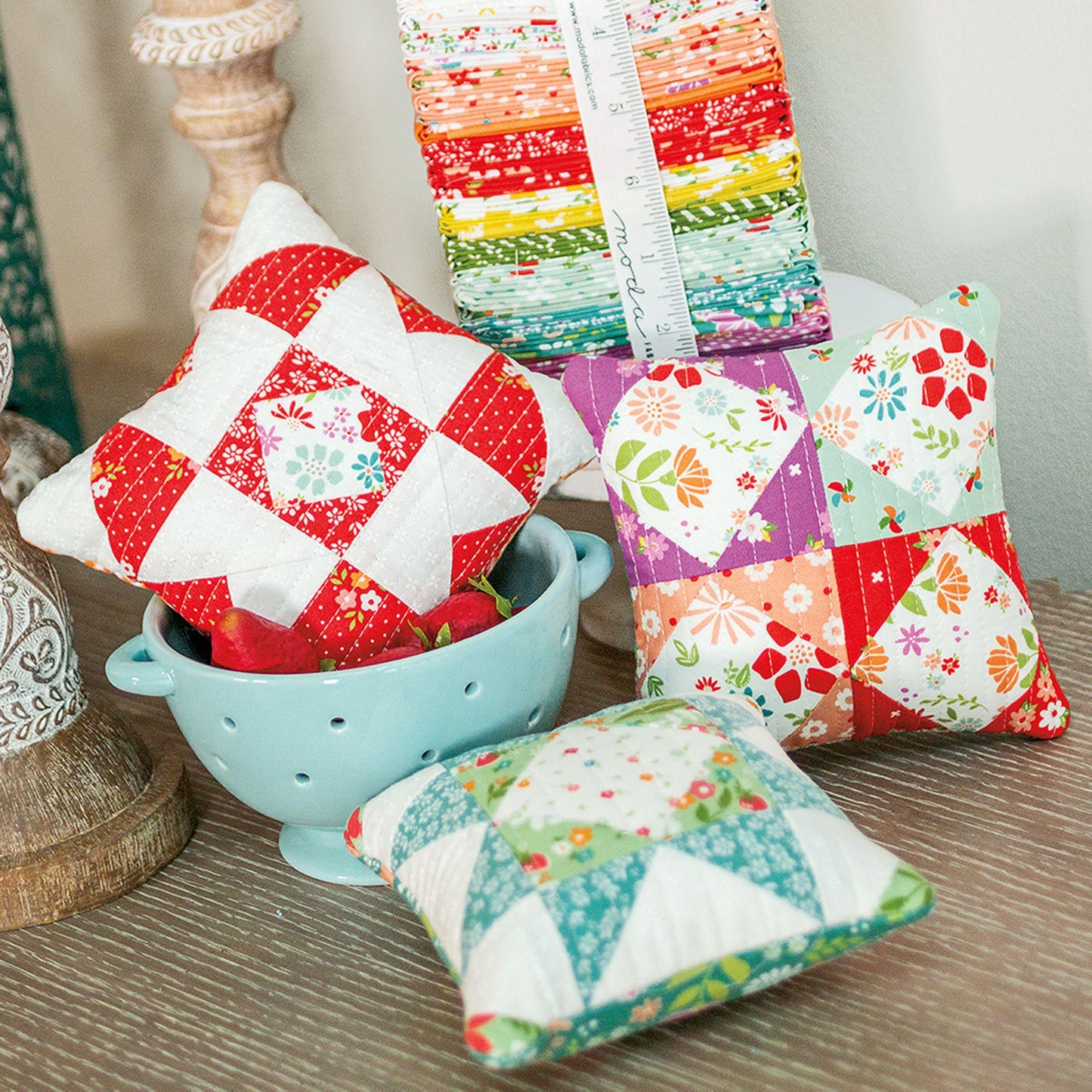 Family Favorites Sampler Quilts Pattern Book in Four Sizes Back to Basics with Sherri and Chelsi Quilt Book