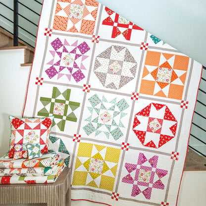 Family Favorites Sampler Quilts Pattern Book in Four Sizes Back to Basics with Sherri and Chelsi Quilt Book
