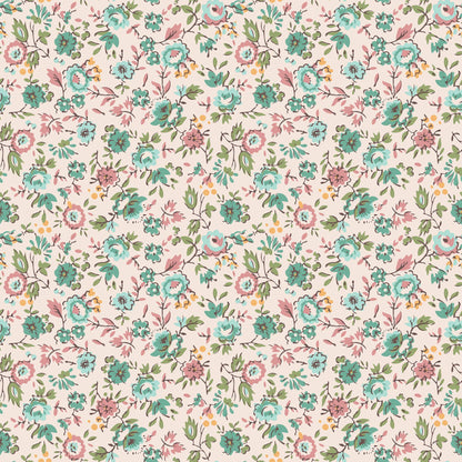 Piece & Plenty Yardage by the Half Yard 5 Bolts In Stock by Designer Lori Holt for Riley Blake Designs Vintage Inspired Prints Nostalgic