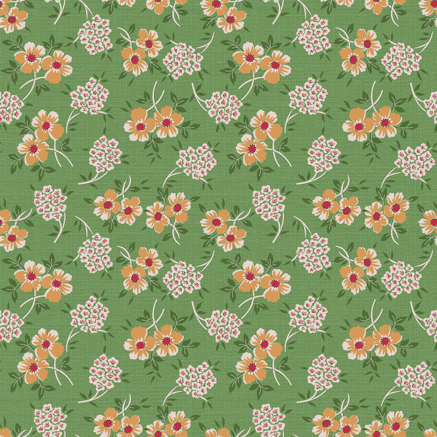 Loose Fat Quarters (4) Home Town Holiday by Lori Holt for Riley Blake 5 to Pick and Choose Your Favorite Print Fall and Holiday Colors