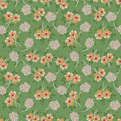 Loose Fat Quarters (4) Home Town Holiday by Lori Holt for Riley Blake 5 to Pick and Choose Your Favorite Print Fall and Holiday Colors