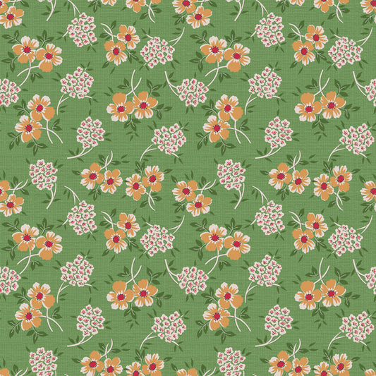 Loose Fat Quarters (4) Home Town Holiday by Lori Holt for Riley Blake 5 to Pick and Choose Your Favorite Print Fall and Holiday Colors