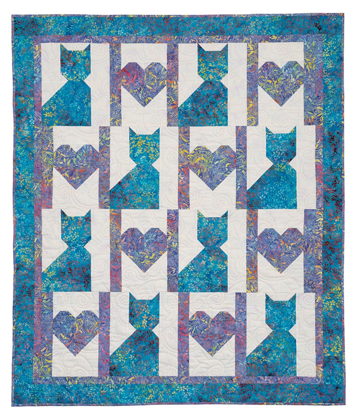3 Yard Quilt Double Focus Book 8 Quilt Patterns by Donna Robinson and Fran Morgan for Fabric Cafe' Use Two Focus Fabrics Large Print