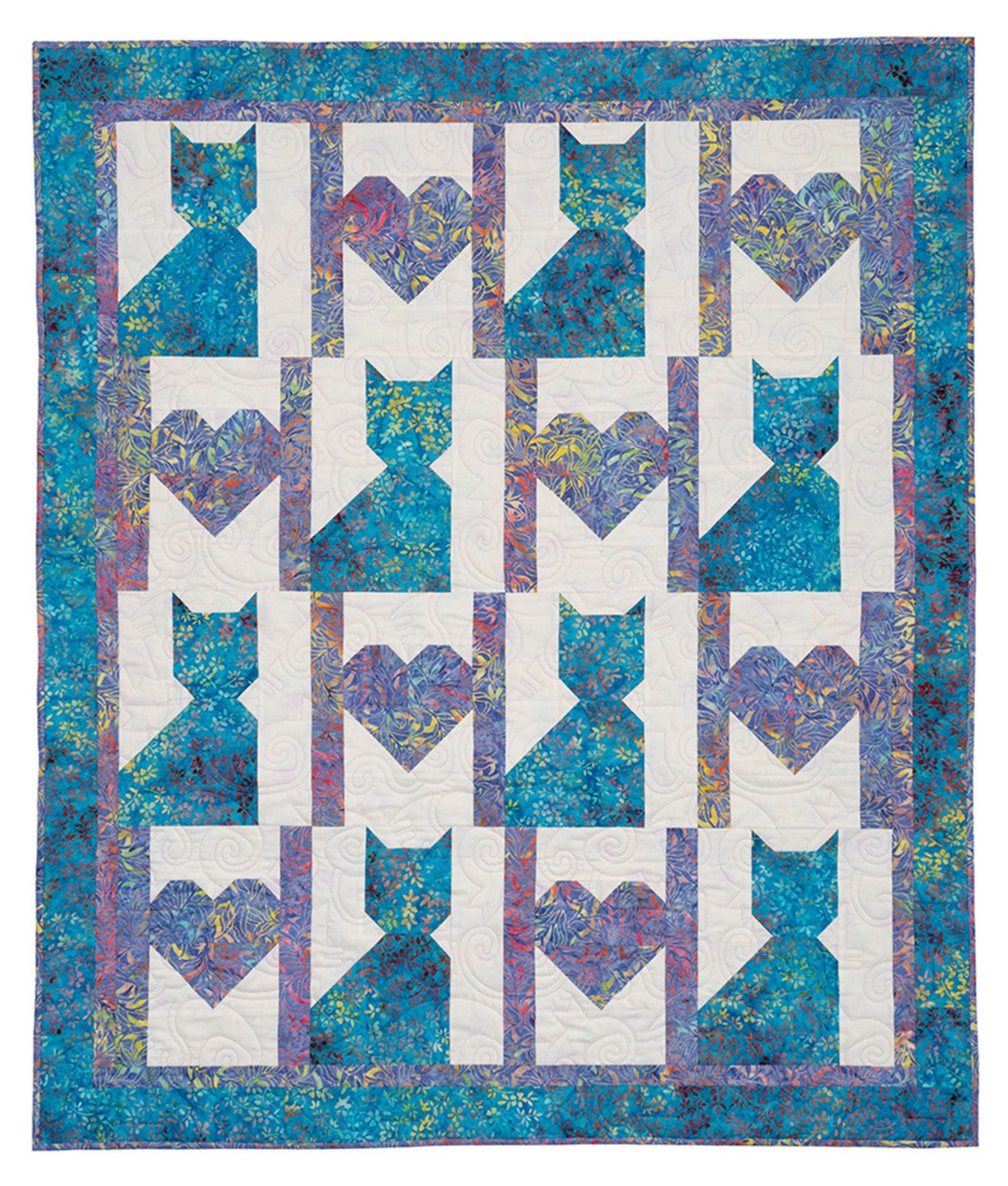 3 Yard Quilt Double Focus Book 8 Quilt Patterns by Donna Robinson and Fran Morgan for Fabric Cafe' Use Two Focus Fabrics Large Print