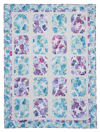 3 Yard Quilt Double Focus Book 8 Quilt Patterns by Donna Robinson and Fran Morgan for Fabric Cafe' Use Two Focus Fabrics Large Print