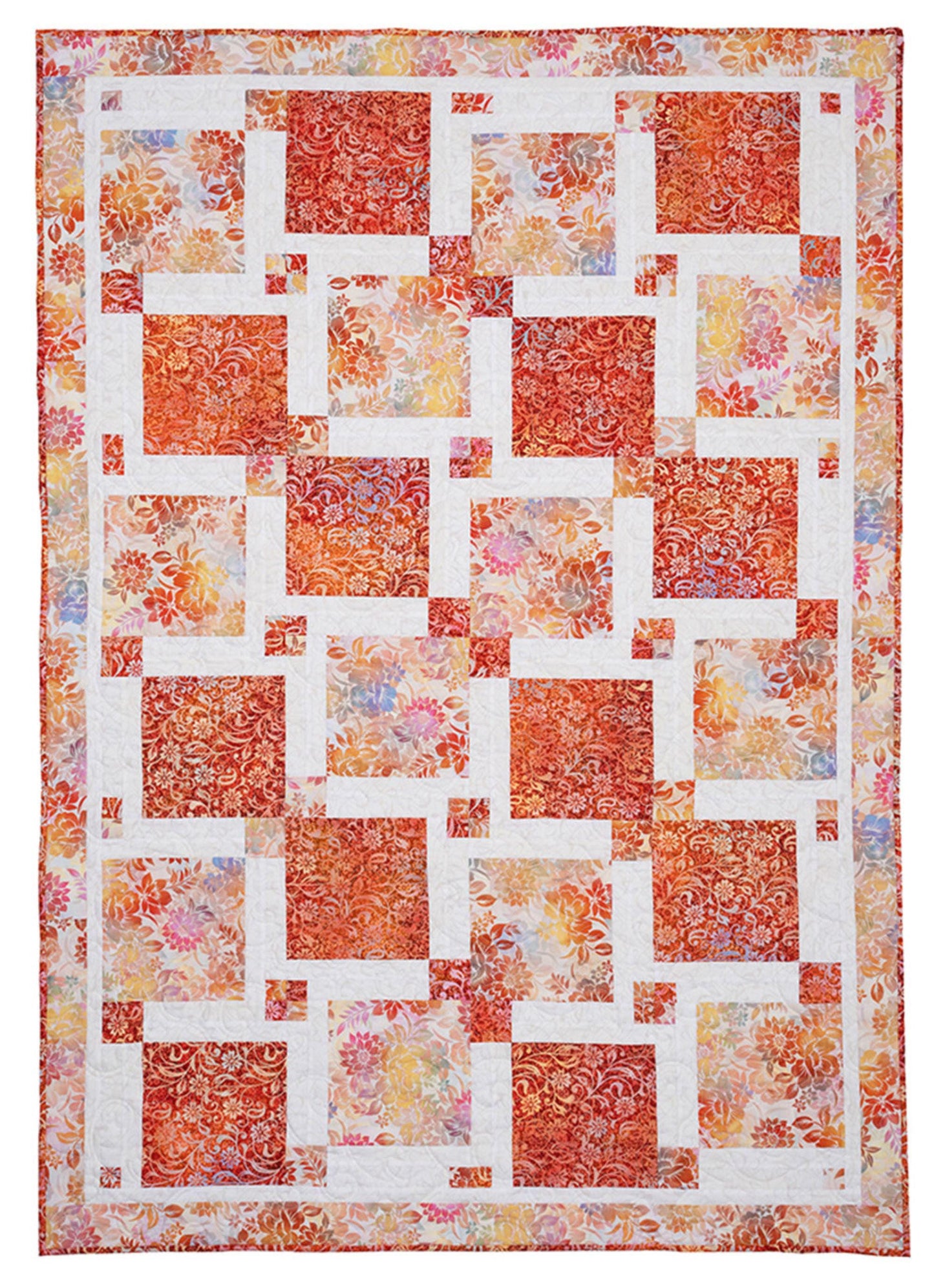 3 Yard Quilt Double Focus Book 8 Quilt Patterns by Donna Robinson and Fran Morgan for Fabric Cafe' Use Two Focus Fabrics Large Print