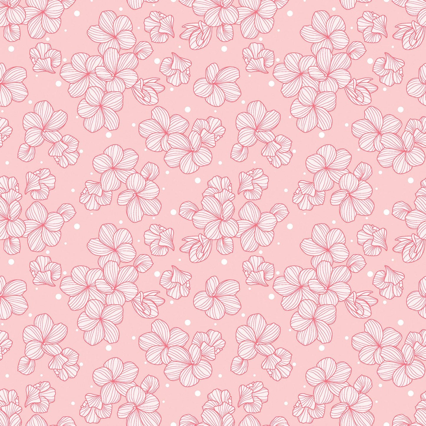 Red White and Blue and Pink Paradise Park 8 Fat Quarter Bundle by Pat Sloan for Benartex Paisley and Large Floral Print Summer Patriotic