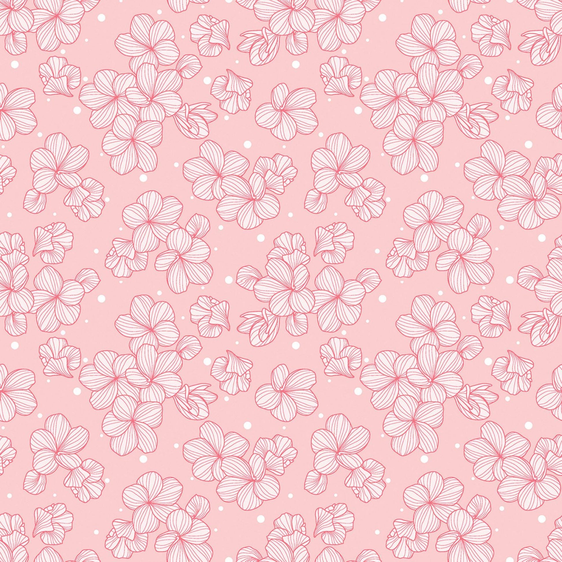 Red White and Blue and Pink Paradise Park 8 Fat Quarter Bundle by Pat Sloan for Benartex Paisley and Large Floral Print Summer Patriotic