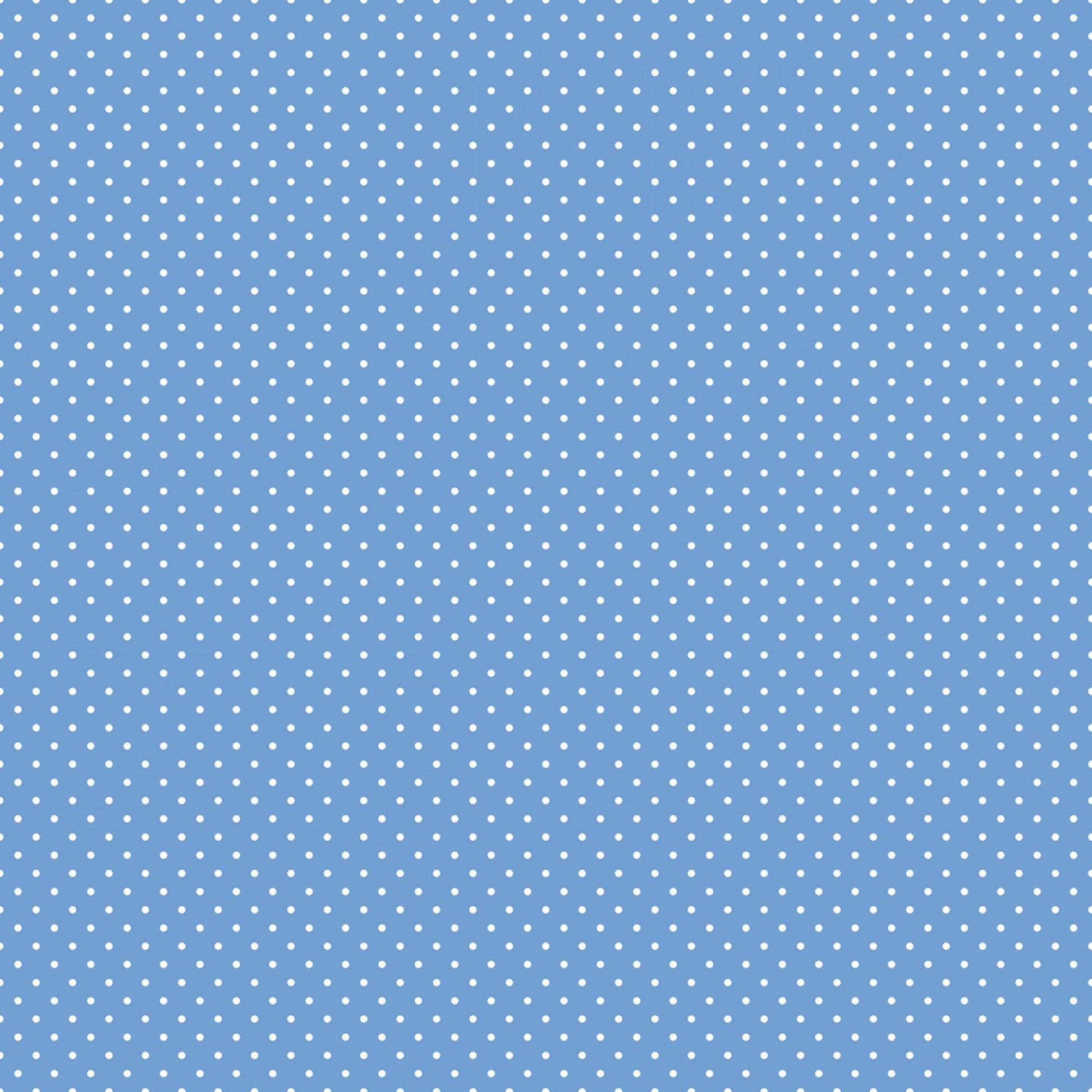 Swiss Dot Yardage Fabric Colors with White Dot by Riley Blake - Yardage Priced by the Half Yard Green Blue Yellow Pink