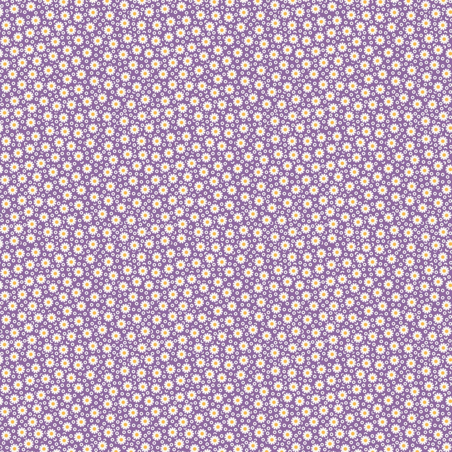 1930s Fat Quarter Bundle Dilly Dally Florals Small 7 Fabric Bundle of Shop Cut Fat Quarters Purple Yellow Green Feed Sack Prints