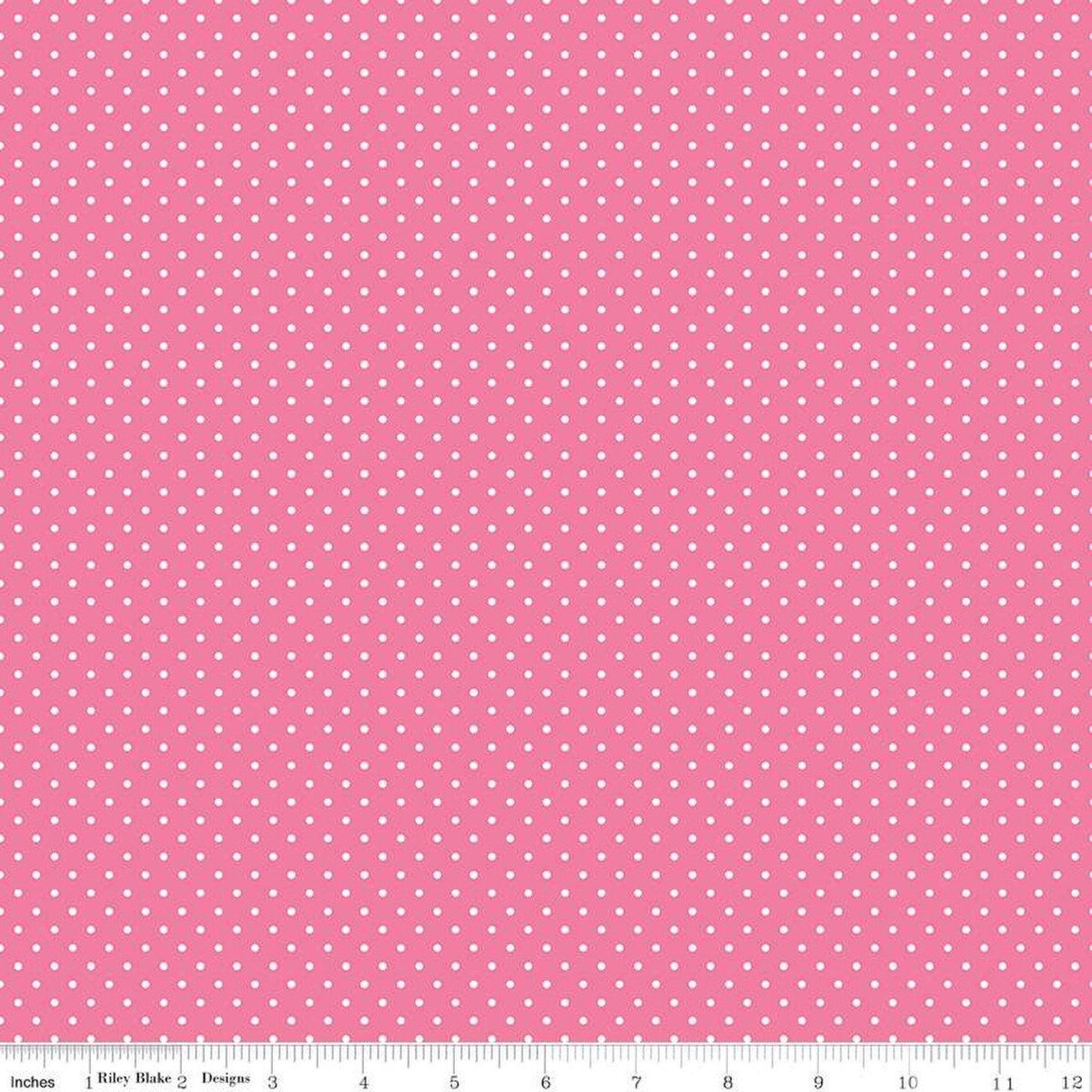 Swiss Dot Yardage Fabric Colors with White Dot by Riley Blake - Yardage Priced by the Half Yard Green Blue Yellow Pink